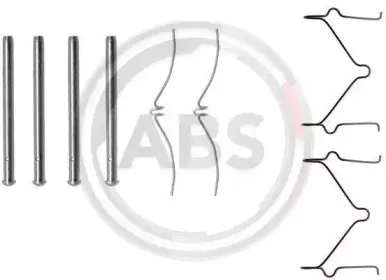 Комплектующие, колодки дискового тормоза A.B.S. купить