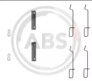 Комплектующие, колодки дискового тормоза A.B.S. купить