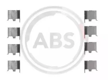 Комплектующие, колодки дискового тормоза A.B.S. купить