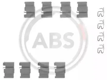 Комплектующие, колодки дискового тормоза A.B.S. купить