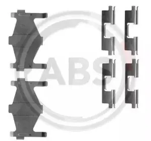 Комплектующие, колодки дискового тормоза A.B.S. купить