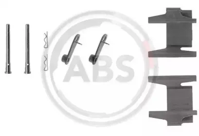 Комплектующие, колодки дискового тормоза A.B.S. купить