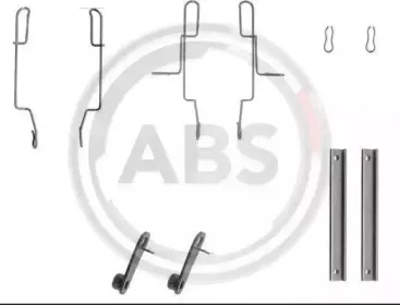 Комплектующие, колодки дискового тормоза A.B.S. купить