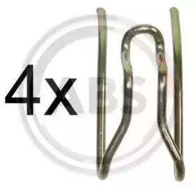 Комплектующие, колодки дискового тормоза A.B.S. купить