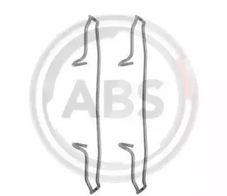 Комплектующие, колодки дискового тормоза A.B.S. купить
