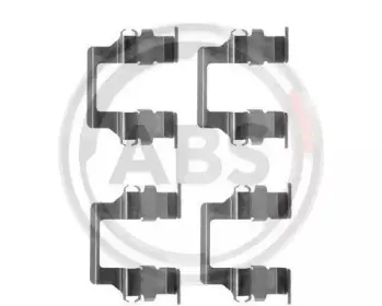 Комплектующие, колодки дискового тормоза A.B.S. купить