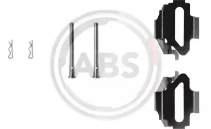 Комплектующие, колодки дискового тормоза A.B.S. купить