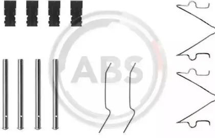 Комплектующие, колодки дискового тормоза A.B.S. купить