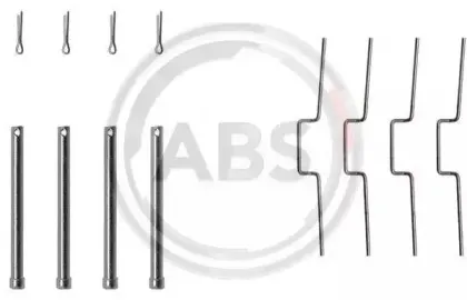 Комплектующие, колодки дискового тормоза A.B.S. купить