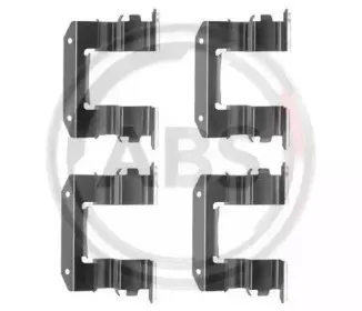 Комплектующие, колодки дискового тормоза A.B.S. купить