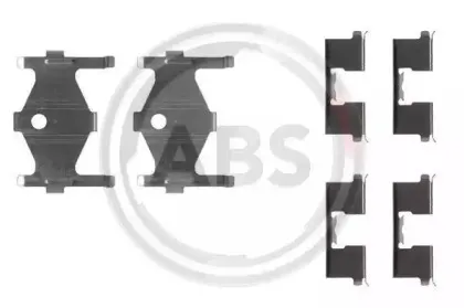 Комплектующие, колодки дискового тормоза A.B.S. купить