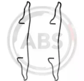 Комплектующие, колодки дискового тормоза A.B.S. купить