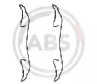 Комплектующие, колодки дискового тормоза A.B.S. купить