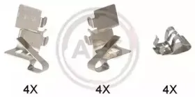 Комплектующие, колодки дискового тормоза A.B.S. купить