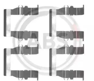 Комплектующие, колодки дискового тормоза A.B.S. купить