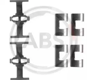 Комплектующие, колодки дискового тормоза A.B.S. купить