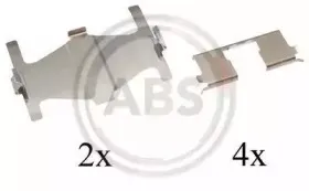 Комплектующие, колодки дискового тормоза A.B.S. купить