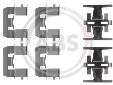 Комплектующие, колодки дискового тормоза A.B.S. купить