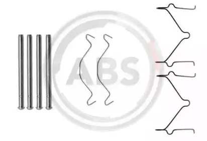 Комплектующие, колодки дискового тормоза A.B.S. купить