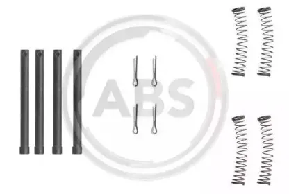 Комплектующие, колодки дискового тормоза A.B.S. купить