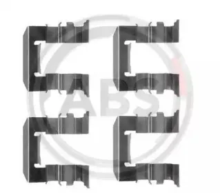 Комплектующие, колодки дискового тормоза A.B.S. купить