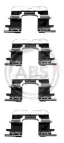 Комплектующие, колодки дискового тормоза A.B.S. купить