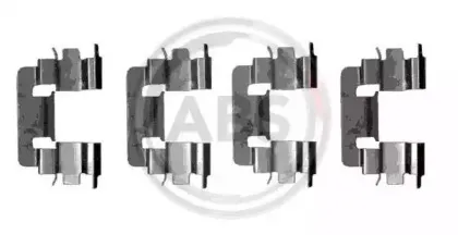 Комплектующие, колодки дискового тормоза A.B.S. купить