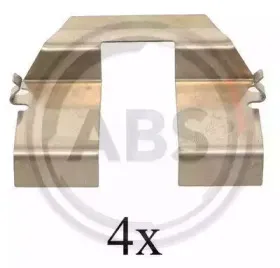 Комплектующие, колодки дискового тормоза A.B.S. купить