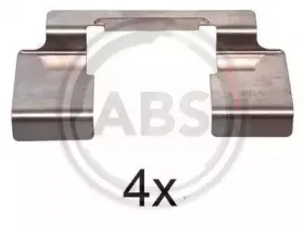 Комплектующие, колодки дискового тормоза A.B.S. купить