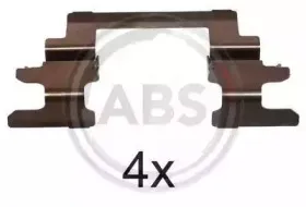 Комплектующие, колодки дискового тормоза A.B.S. купить