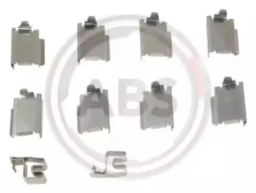 Комплектующие, колодки дискового тормоза A.B.S. купить