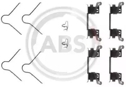 Комплектующие, колодки дискового тормоза A.B.S. купить