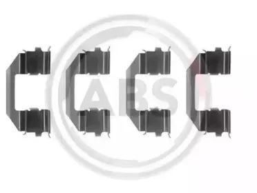 Комплектующие, колодки дискового тормоза A.B.S. купить