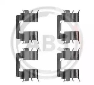 Комплектующие, колодки дискового тормоза A.B.S. купить