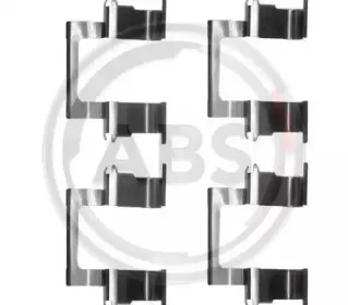 Комплектующие, колодки дискового тормоза A.B.S. купить