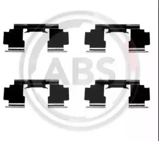 Комплектующие, колодки дискового тормоза A.B.S. купить