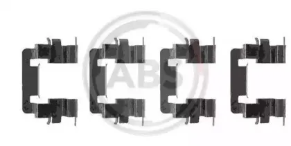 Комплектующие, колодки дискового тормоза A.B.S. купить