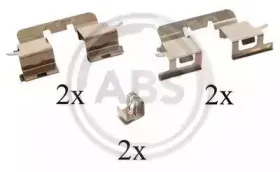 Комплектующие, колодки дискового тормоза A.B.S. купить