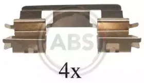 Комплектующие, колодки дискового тормоза A.B.S. купить