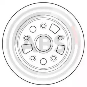 Тормозной диск A.B.S. купить