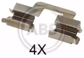 Комплектующие, колодки дискового тормоза A.B.S. купить