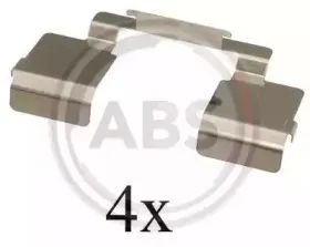 Комплектующие, колодки дискового тормоза A.B.S. купить