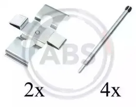 Комплектующие, колодки дискового тормоза A.B.S. купить