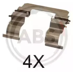 Комплектующие, колодки дискового тормоза A.B.S. купить