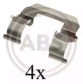 Комплектующие, колодки дискового тормоза A.B.S. купить