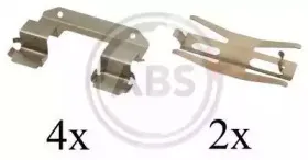 Комплектующие, колодки дискового тормоза A.B.S. купить