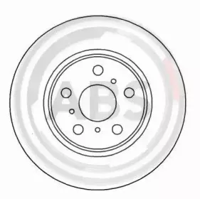 Тормозной диск A.B.S. купить