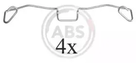 Комплектующие, колодки дискового тормоза A.B.S. купить