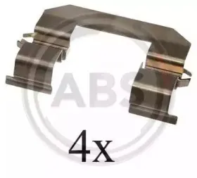 Комплектующие, колодки дискового тормоза A.B.S. купить