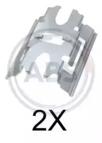 Комплектующие, колодки дискового тормоза A.B.S. купить